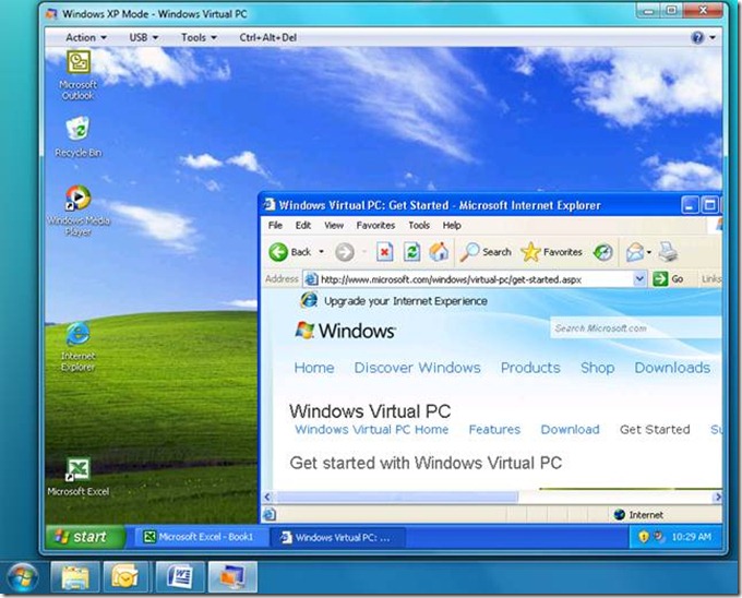 windows 7 virtual xp