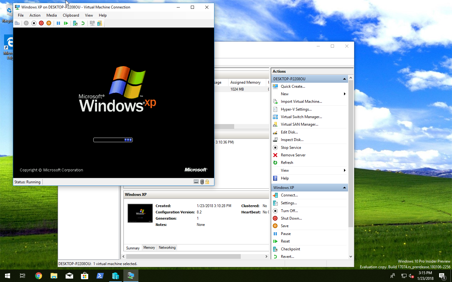 windows 7 virtual xp